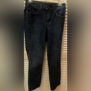 Women’s Jag jeans. Dark blue denim stretch jeans. Size 4.